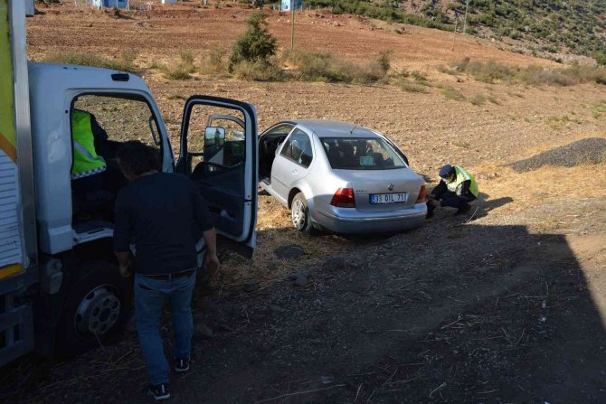 İ̇slahiye’de Trafik Kazası: 2 Yaralı