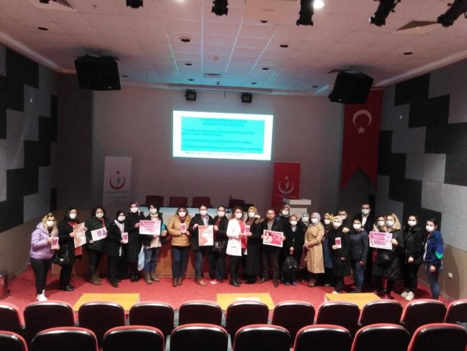 Ünye’de ‘Meme Kanserine’ Dikkat Çekildi