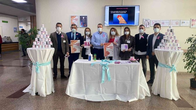 Ünye’de ‘Meme Kanserine’ Dikkat Çekildi