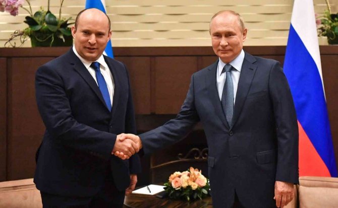 Putin, İlk Kez İ̇srail Başbakanı Naftali Bennet’i Kabul Etti
