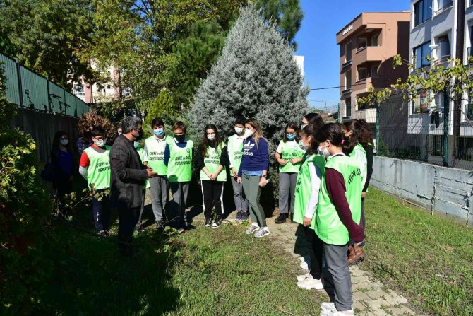 Tuzla’da Ortaokul Öğrencilerine Organik Tarım Eğitimi Verildi
