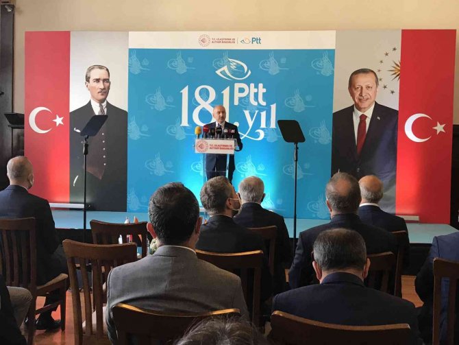 Bakan Karaismailoğlu Ptt’nin 181. Kuruluş Yıl Dönümünü Kutladı