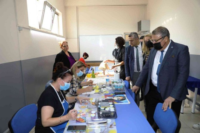 Başkan Çerçi Belediyenin Kursiyerleriyle Buluştu