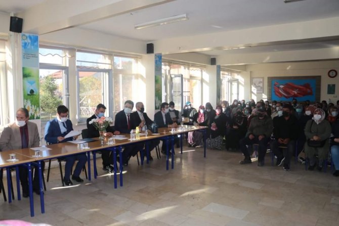 Kaymakam Düzgün Okul Aile Birliği Toplantısına Katıldı