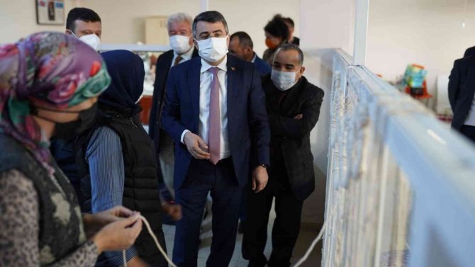 Başkan Yılmaz’dan Yılmek’e Ziyaret