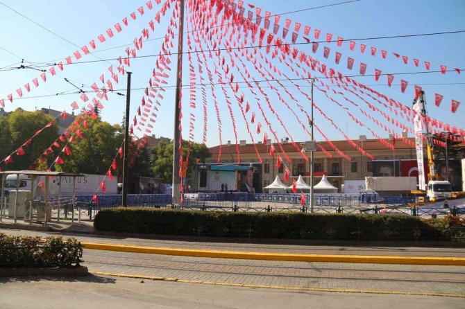 Eskişehir, Cumhurbaşkanı Erdoğan’ı Bekliyor