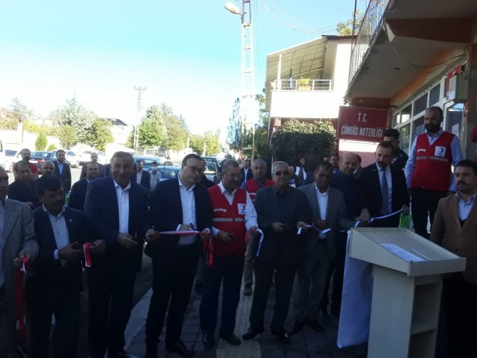Çüngüş’te Türk Kızılıay’ı Hizmet Binasının Açılışı Yapıldı