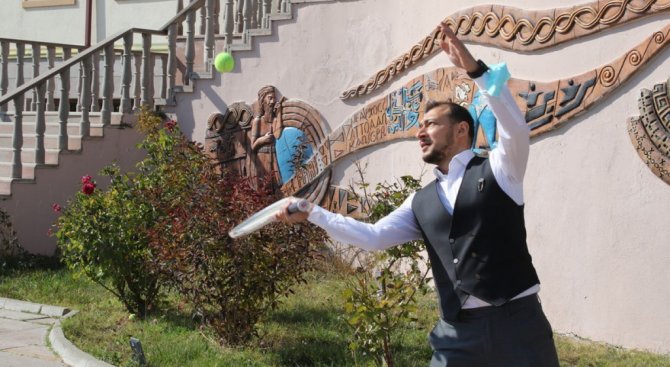 Dpü Gsf’de ’Sokak Tenisi’ Etkinliği