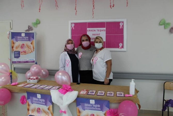 ‘Meme Kanseri Farkındalık’ Stant Açıldı