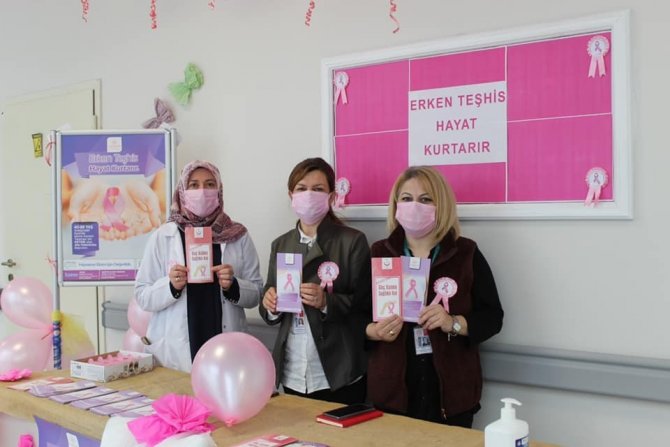 ‘Meme Kanseri Farkındalık’ Stant Açıldı