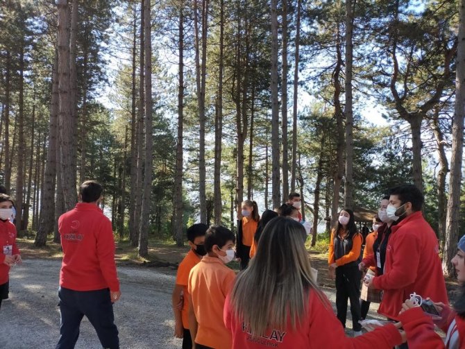 Karaman Ortaokulundan Kızılay’a Ziyaret