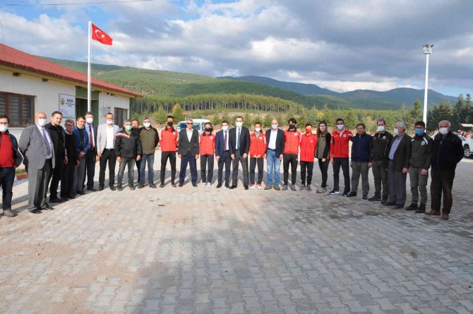 Kaymakam Arslanköylü’den ‘Milli Takım Kampı’na Ziyaret