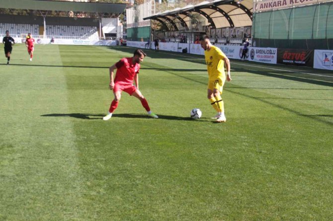 Tff 1. Lig: Ankara Keçiörengücü: 3 - İ̇stanbulspor: 2