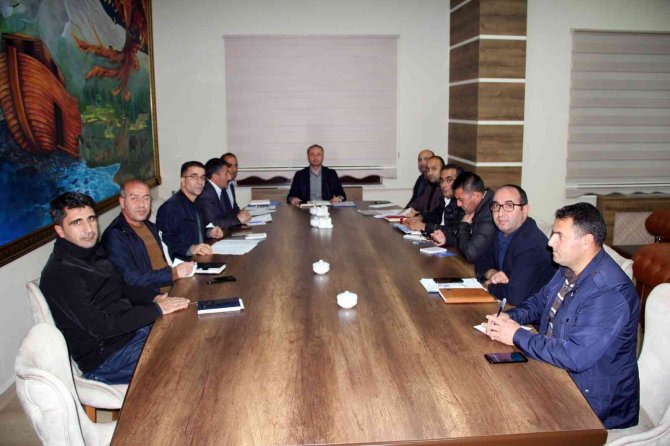 Ağrı Milli Eğitim Müdürü Kökrek, İlçe Milli Eğitim Müdürleri İle Bir Araya Geldi