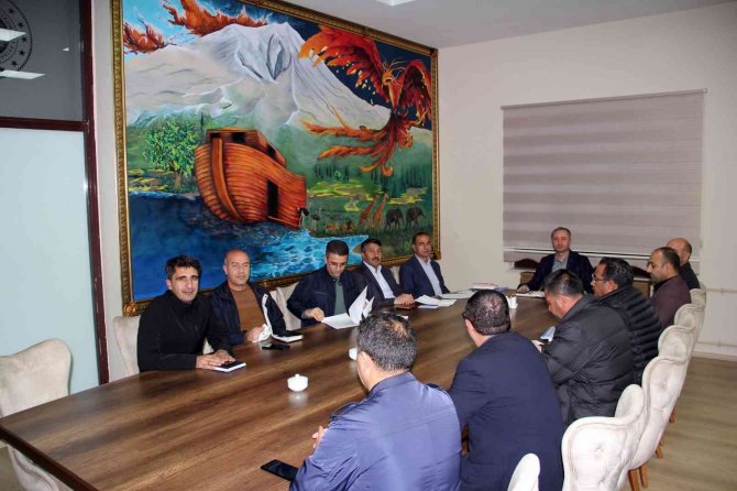 Ağrı Milli Eğitim Müdürü Kökrek, İlçe Milli Eğitim Müdürleri İle Bir Araya Geldi