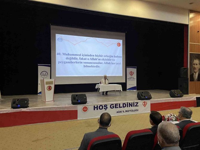 Diyanet İ̇şleri Başkan Yardımcısı İ̇şliyen: ’Vefa Göstermek Peygamberin Ahlakıyla Ahlaklanmakla Mümkündür’