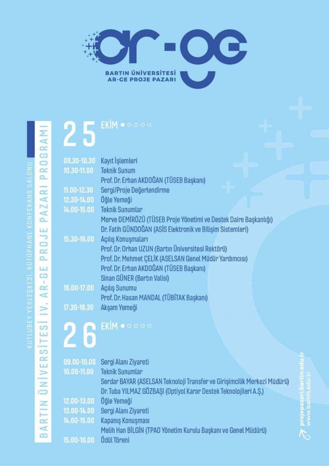 Ar-ge Proje Pazarı Etkinliği Yarın Başlıyor