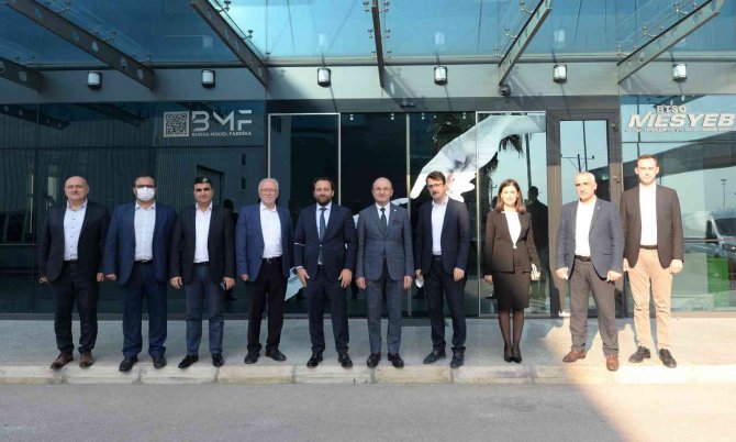 Bursa İ̇l Milli Eğitim Müdürü Serkan Gür Butgem’i Ziyaret Etti