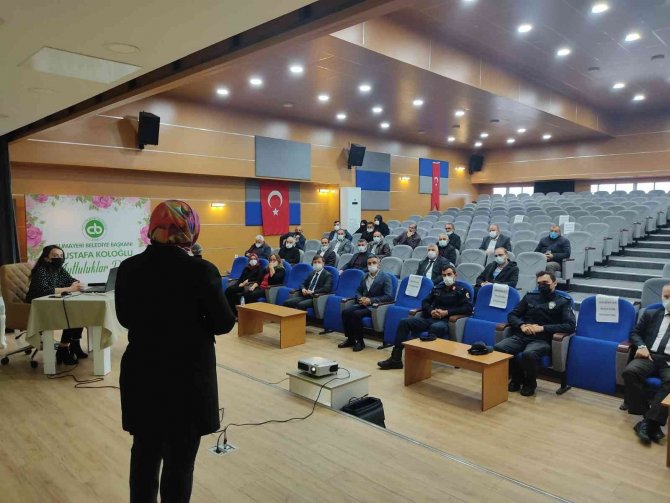 Kadına Yönelik Şiddetle Mücadele Eğitimleri Devam Ediyor