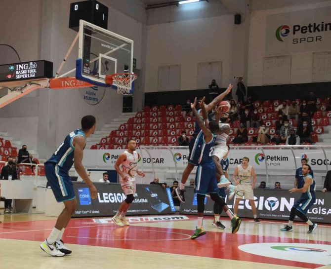 Ing Basketbol Süper Ligi: Aliağa Petkim Spor: 71 - Türk Telekom: 59