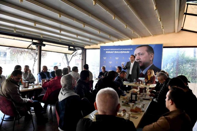 Ak Parti Osmangazi, Kükürtlü Esnafı İle Buluştu