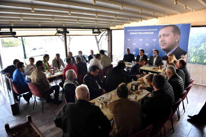 Ak Parti Osmangazi, Kükürtlü Esnafı İle Buluştu