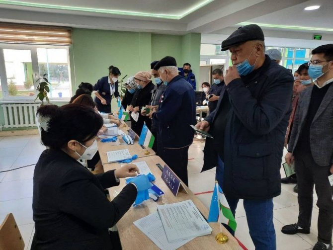 Özbekistan, Cumhurbaşkanlığı Seçimi İçin Sandık Başında