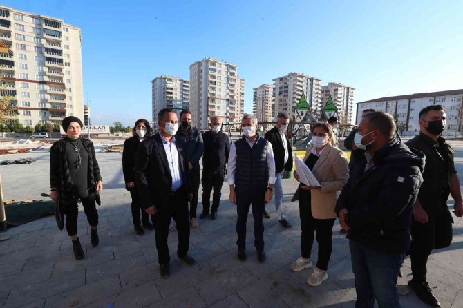 Şahinbey’de Park Çalışmaları Sürüyor