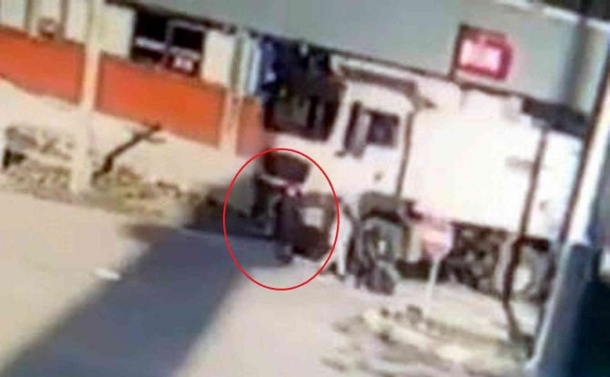 Samsun’da Kamyonun Karıştığı Ölümlü Kaza Güvenlik Kamerasında