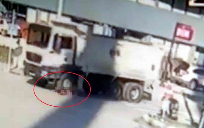 Samsun’da Kamyonun Karıştığı Ölümlü Kaza Güvenlik Kamerasında