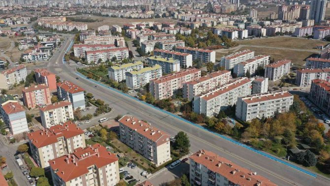 Ankara Mavi Yol İle Örülüyor