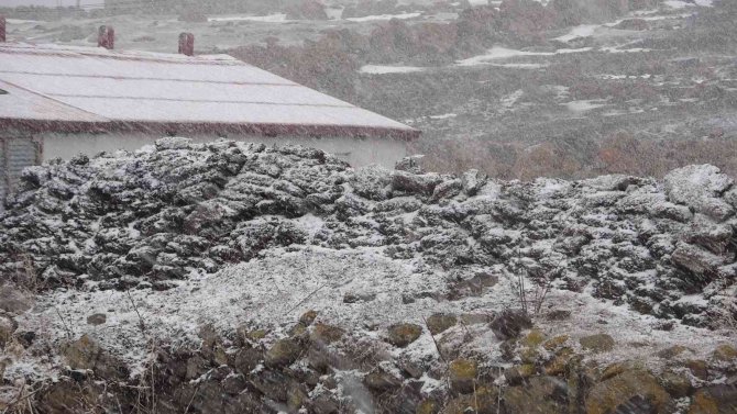 Ardahan’da Kar Yağışı Etkili Oldu