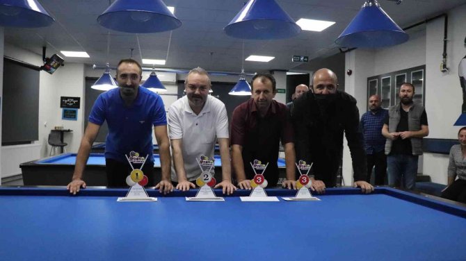 Bilardonun Şampiyonları Denizli’de Buluştu