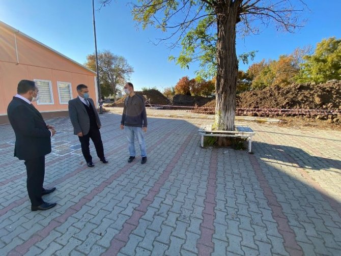 Ergene’ye Yeni Okul Yapılıyor