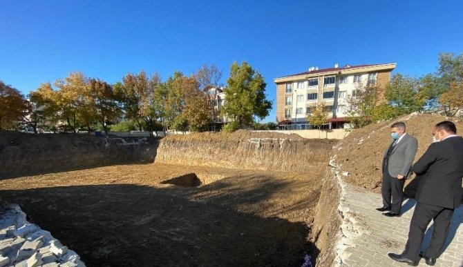 Ergene’ye Yeni Okul Yapılıyor