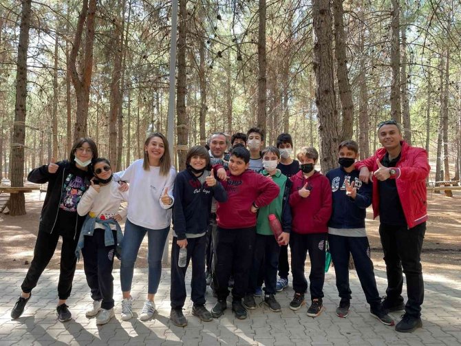 Öğrenciler Doğal Yaşamın Keyfini Çıkardı