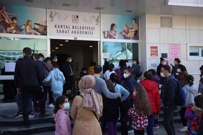 Kartal Belediyesi Sanat Akademisi Yetenek Sınavlarına Rekor Başvuru