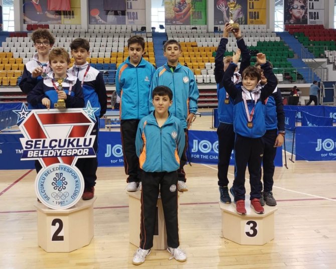 Kocasinan’ın Masa Tenisi Takımları, Hep Türkiye Şampiyonu