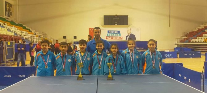 Kocasinan’ın Masa Tenisi Takımları, Hep Türkiye Şampiyonu