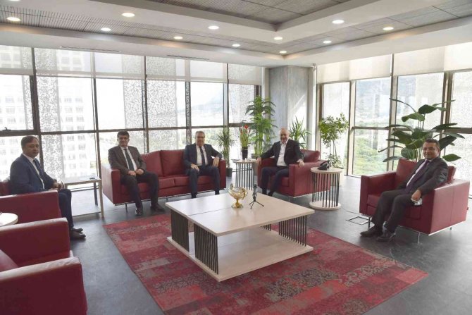 Başkan Ergün, Başkan Çerçi’yi Ağırladı