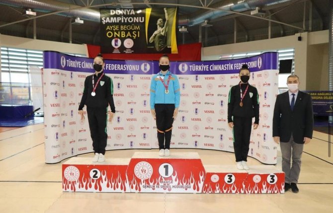 Cimnastik Şampiyonasına Manisa Bbsk Damgası
