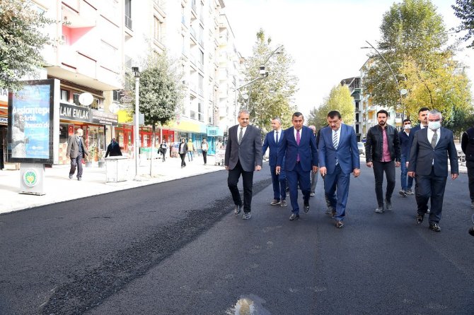 Malatya’daki Sivas Caddesi Yenileniyor