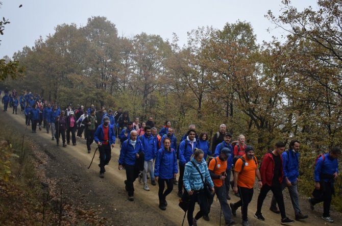 Cumhuriyet Bayramı’nı Doğa Yürüyüşünde Kutladılar