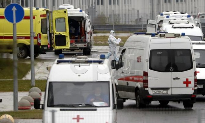 Rusya Korona Virüs Vaka Sayısıyla Yine Rekor Kırdı