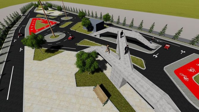 19 Mayıs’a Çocuk Trafik Eğitim Pisti Yapılıyor