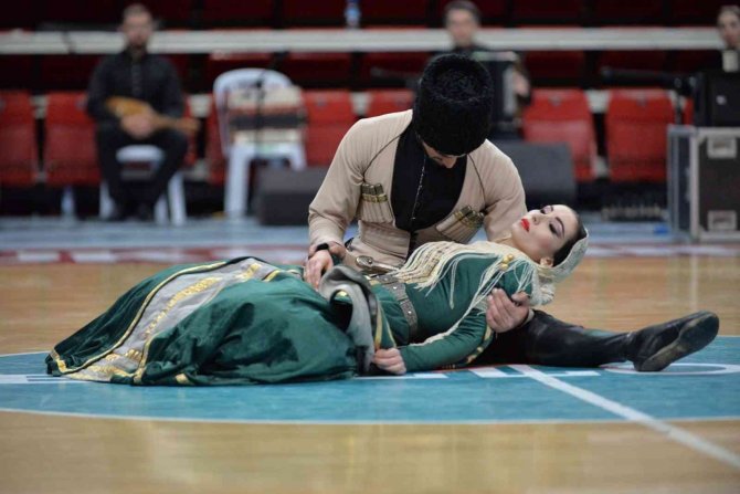 Kayseri’de ’Kabardinka’ Coşkusu