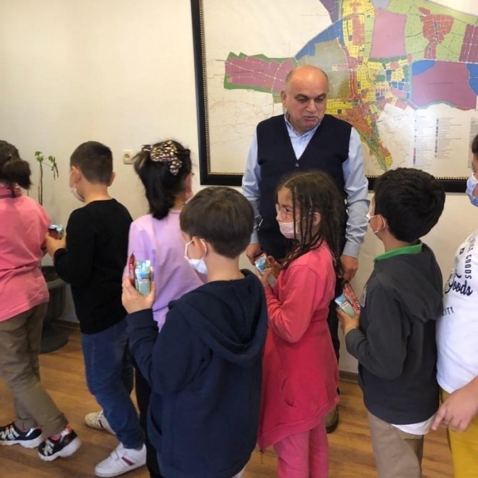 Başkan Kılıç Öğrencilerdi Ağırladı