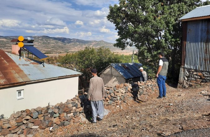 Bingöl’de 148 Haneye Güneş Enerjisi Kuruldu
