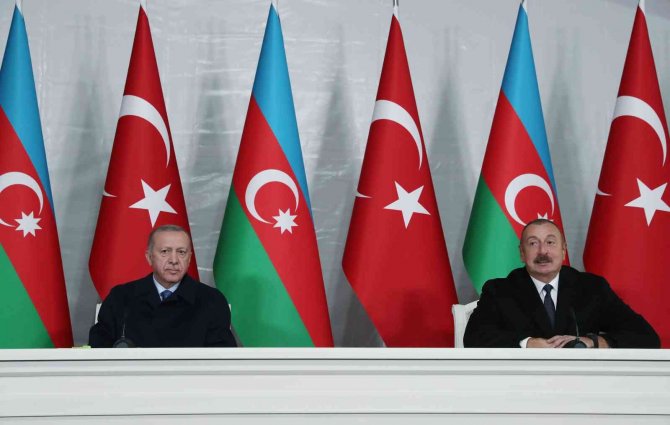 Cumhurbaşkanı Erdoğan: “Azerbaycan’la Samimi Bir İrade Ortaya Koyması Halinde Türkiye’nin Ermenistan‘la Olan İlişkilerinin Önünde Bir Engel Kalmayacaktır”