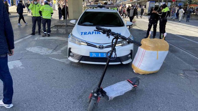 Fatih’te Kurallara Uymayan Elektrikli Scooter Sürücülerine Ceza Yağdı